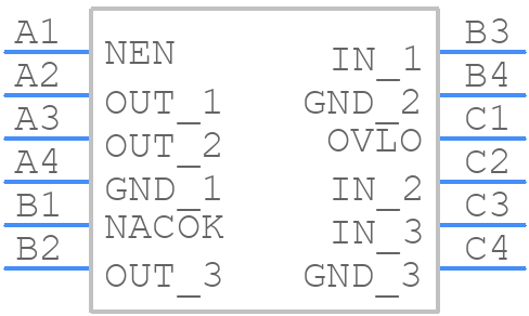 SGM40666BYG/TR - SGMICRO - PCB symbol
