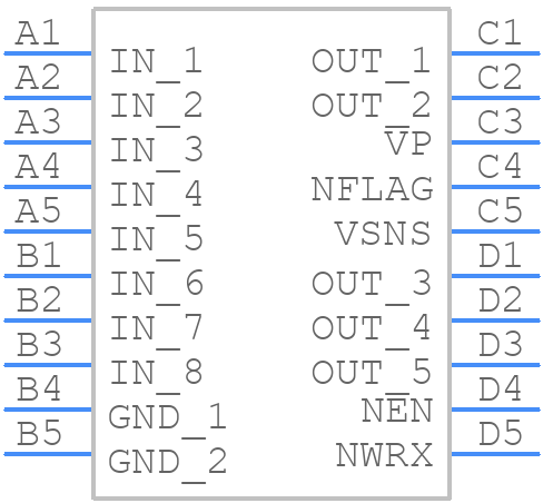 SGM40675AXG/TR - SGMICRO - PCB symbol