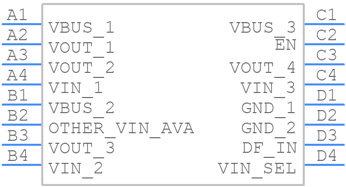 FPF3042UCX - onsemi - PCB symbol
