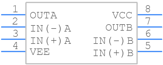 TA75072P - Toshiba - PCB symbol