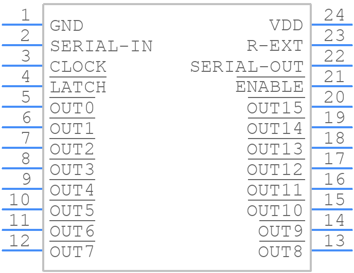 TB62706BFG - Toshiba - PCB symbol