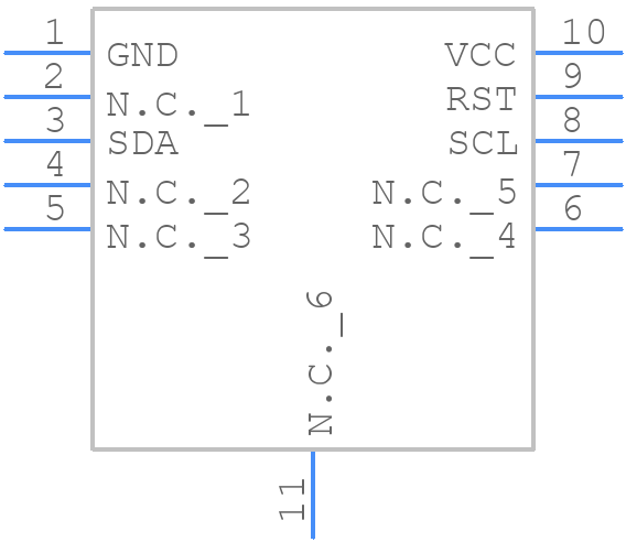 SLS32AIA010MMUSON10XTMA4 - Infineon - PCB symbol
