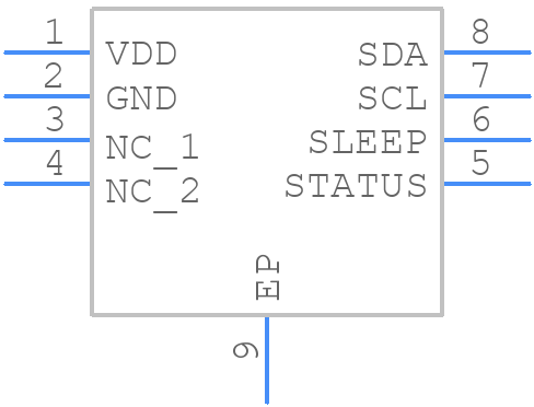 A31020EEEASR-X - Allegro Microsystems - PCB symbol
