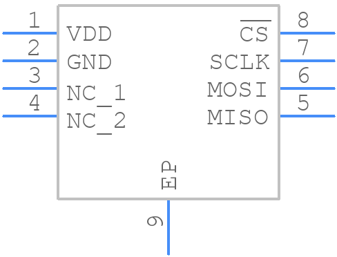 A31021EEEASR-Z - Allegro Microsystems - PCB symbol