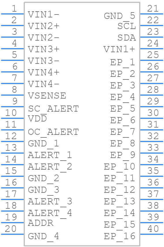 MCP9604T-E/3YW - Microchip - PCB symbol