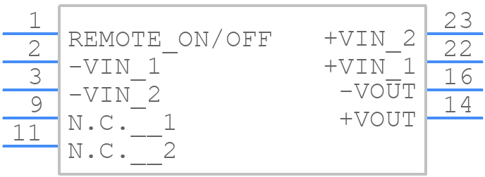 SCW12W8-15 - Mean Well - PCB symbol