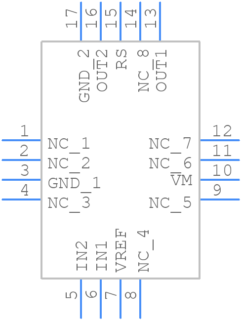 TB67H450AFTG - Toshiba - PCB symbol