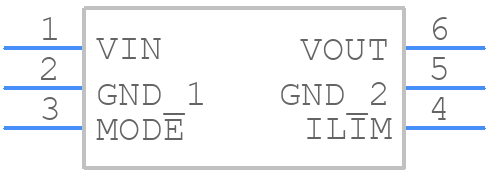 TCKE602RM - Toshiba - PCB symbol