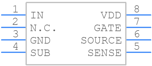 TPD7110F - Toshiba - PCB symbol