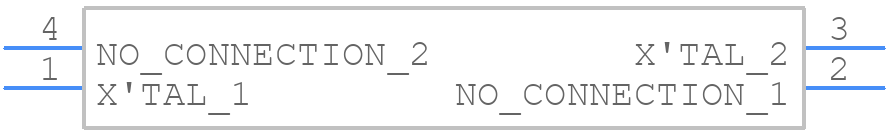 CG01972-26M - NDK - PCB symbol