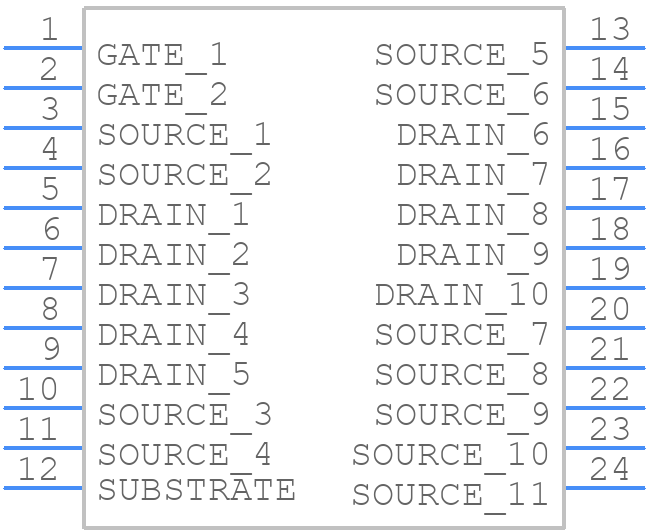 EPC2934C - EPC - PCB symbol