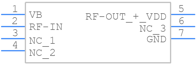 PMA2-123LNW+ - Mini-Circuits - PCB symbol