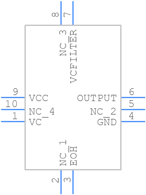 535L100X2GT5 - CTS - PCB symbol