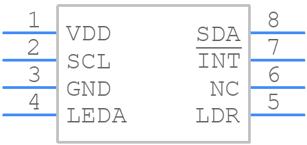 STK3337-X - Sensortek Technology - PCB symbol