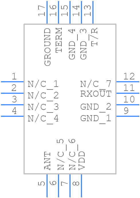 MAMF-011149-TR1000 - MACOM - PCB symbol