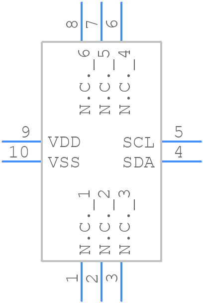 52DL-501BD-381P - Angst+Pfister - PCB symbol