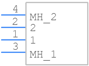 2EHDVM-02P - Dinkle - PCB symbol