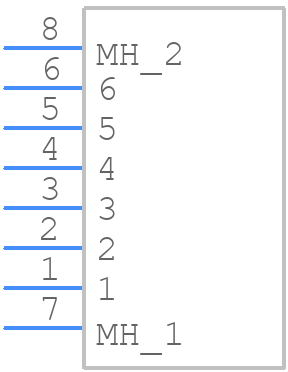 ECH381VM-06P - Dinkle - PCB symbol