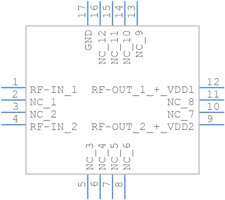 PHA2-13HLN+ - Mini-Circuits - PCB symbol