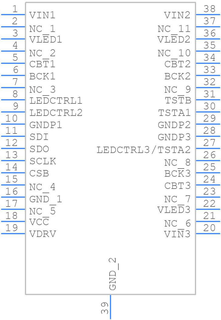 NCV78935PA0R2G - onsemi - PCB symbol