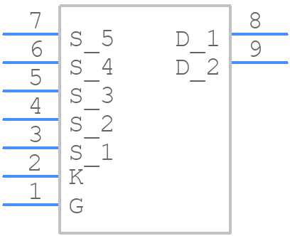 NVT2016N065M3S - onsemi - PCB symbol