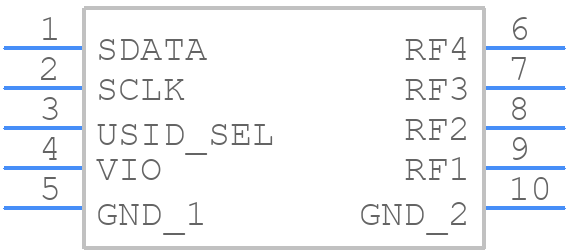 BGSA400ML10 - Infineon - PCB symbol