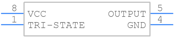 ECS-P85-112.00-B - ECS - PCB symbol