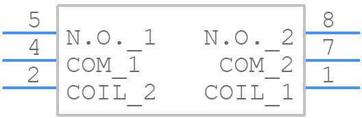 RM85-5021-25-1024 - Relpol - PCB symbol