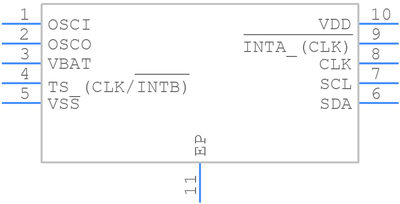 PCF85363ATL - NXP - PCB symbol