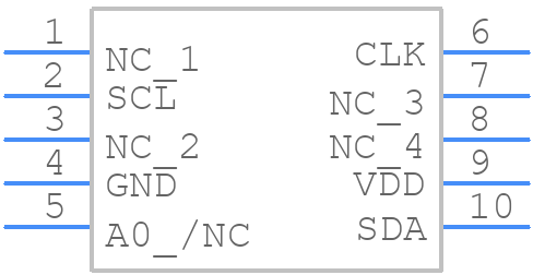 SIT5358AN-FSG33JR-54.000000 - SiTime - PCB symbol