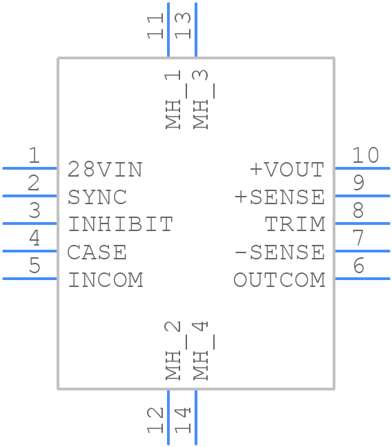 VPT100-2812S - VPT - PCB symbol