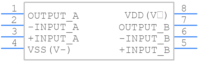 NJU7043RB1 - Nisshinbo - PCB symbol