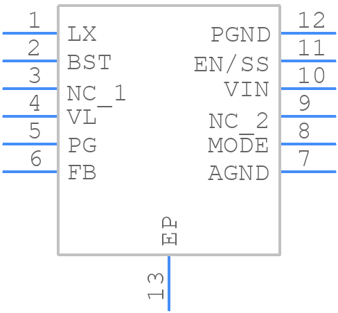 XC9714A7586R-G - Torex - PCB symbol