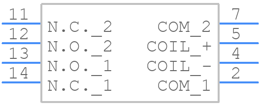 NC2D-P-DC6V - Panasonic - PCB symbol