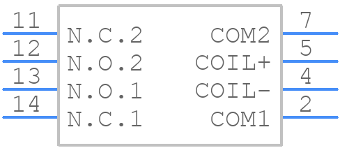 NC2D-P-DC5V - Panasonic - PCB symbol