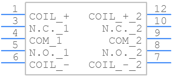 TX2SA-L2-1.5V-1-Z - Panasonic - PCB symbol