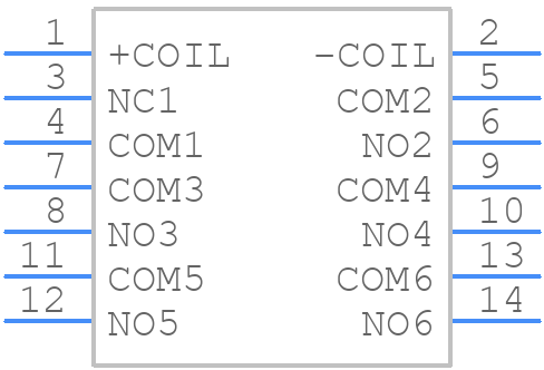 SFS5-L-DC48V - Panasonic - PCB symbol