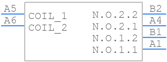 HE1aN-P-DC110V - Panasonic - PCB symbol