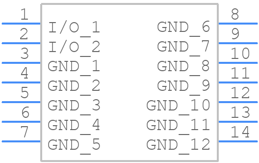 MCB1795A - CTS - PCB symbol