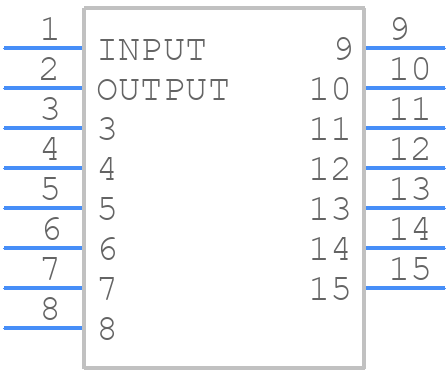 MXB0761A - CTS - PCB symbol
