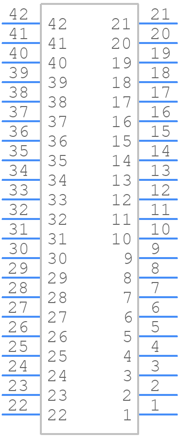 M80-5324242 - Harwin - PCB symbol