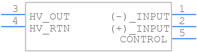 AG01P-5 - XP POWER - PCB symbol