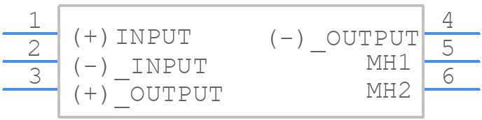 F50 - XP POWER - PCB symbol