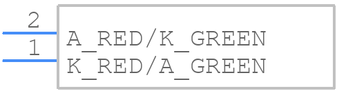 WP77EK/EGW - King Bright - PCB symbol