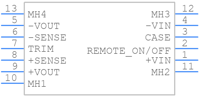 QSB30048S12 - XP POWER - PCB symbol