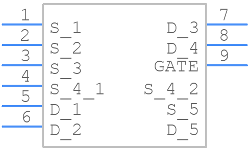 IQEH46NE2LM7ZCGSCATMA1 - Infineon - PCB symbol