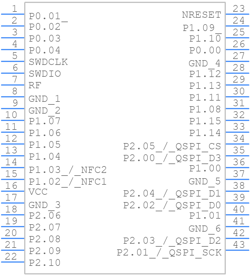 ENW89861B01F - Panasonic - PCB symbol