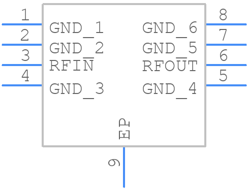 ADL8201ACPZN - Analog Devices - PCB symbol