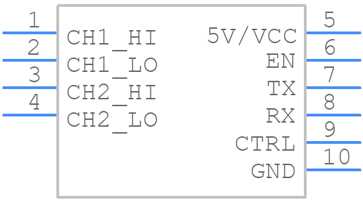 ADMX3651Z-ML - Analog Devices - PCB symbol