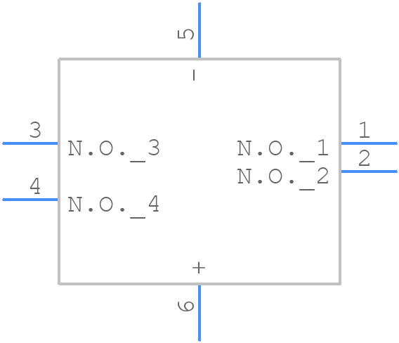 TL1220R3NNSW-POWER - E-Switch - PCB symbol
